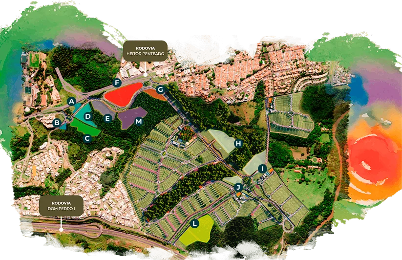 Ilustração de um mapa