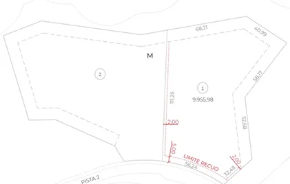 Ilustração planta da Quadra M
